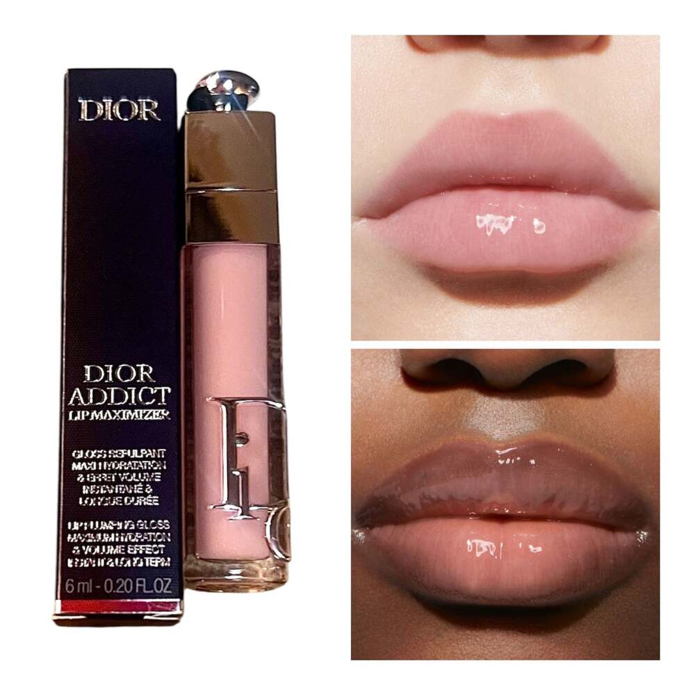 Dior Addict Lip Maximizer Plumping Gloss in 001 PINK. NIB!